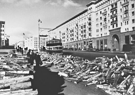 Москва военного времени