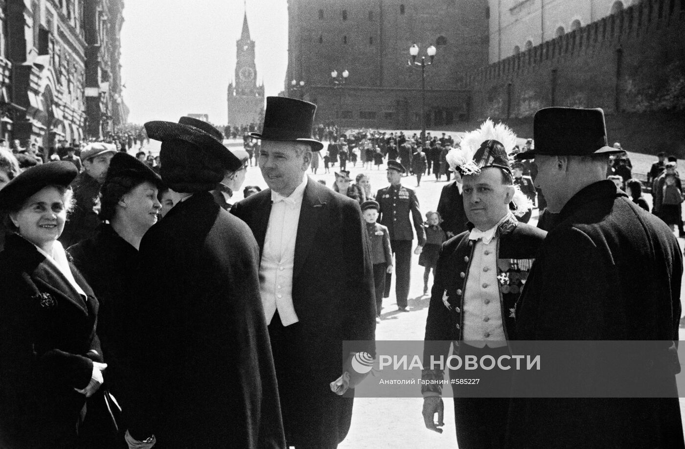 24 июня 1945 года. Иностранные гости в Москве