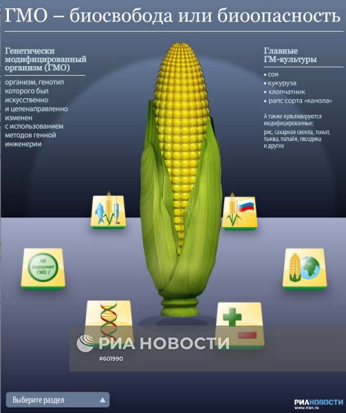 ГМО - биосвобода или биоопасность