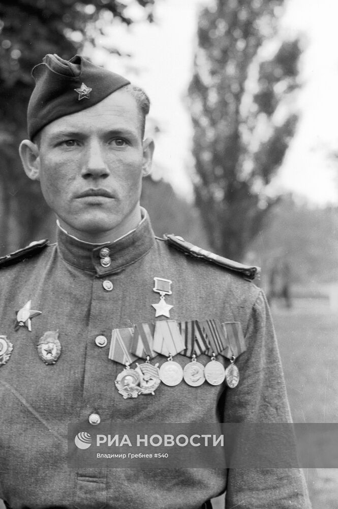 Герой Советского Союза, сержант Михаил Егоров