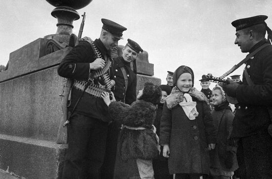 Защитники блокадного Ленинграда