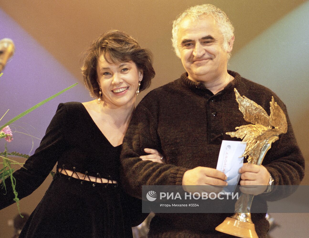 Т.Бабулин принимает поздравления