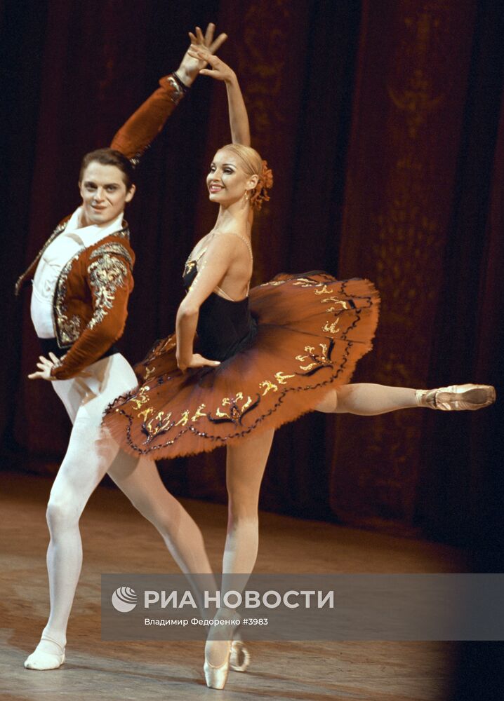 Анастасия Волочкова, Евгений Иванченко в балете "Дон Кихот"