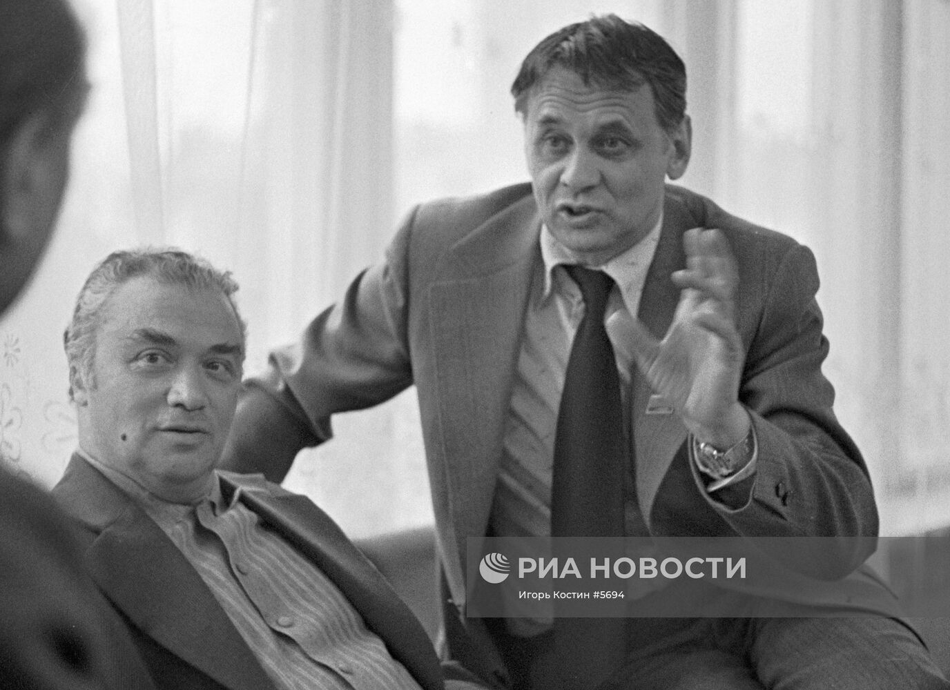Советские режиссеры А. Алов и В. Наумов