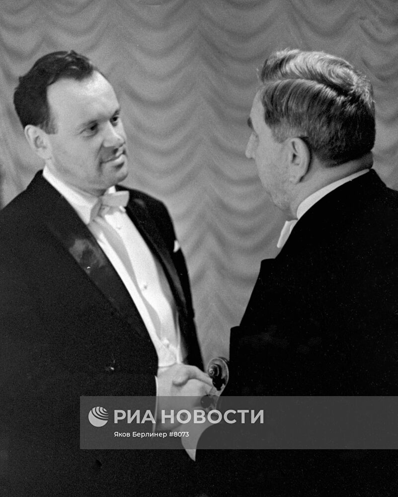 ДИРИЖЁР СВЕТЛАНОВ СКРИПАЧ ЖУК