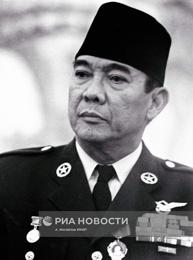 Президент Индонезии Сукарно