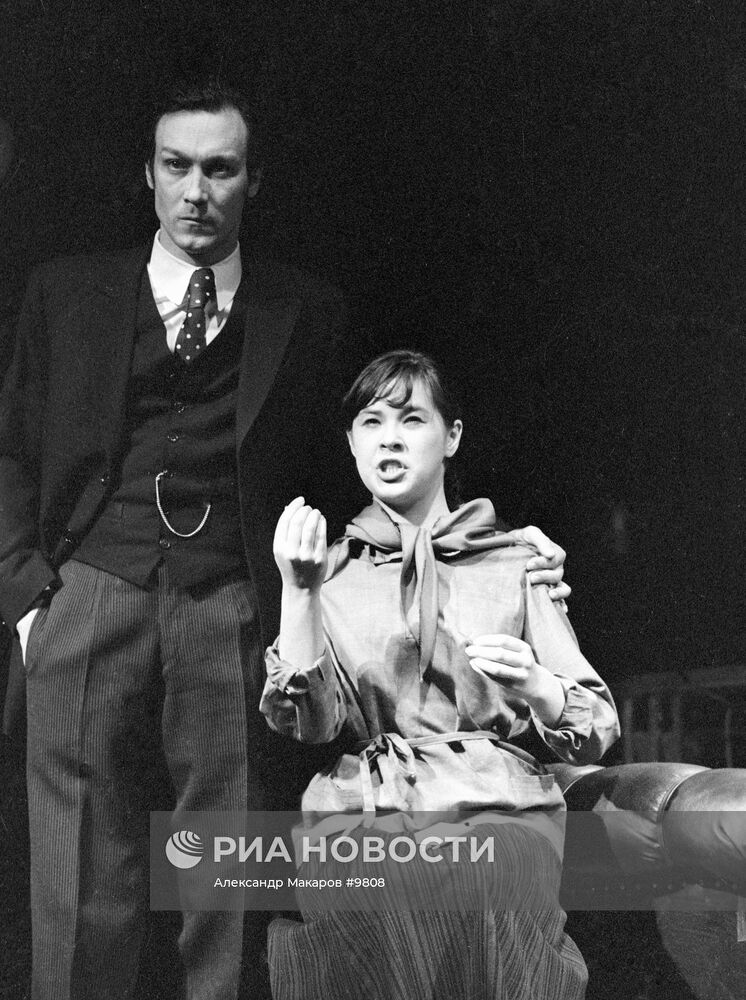 Олег Янковский и Татьяна Догилева