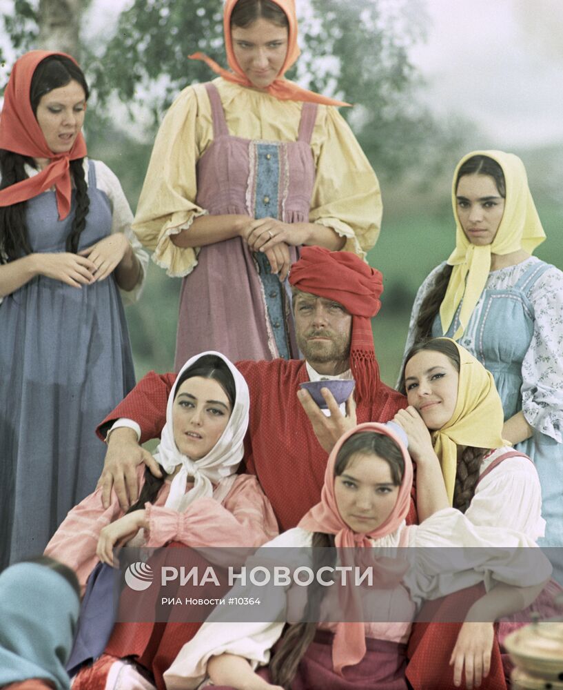 Съемки фильма "Белое солнце пустыни"