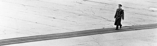 ГАГАРИН ВСТРЕЧА АЭРОДРОМ ВНУКОВО