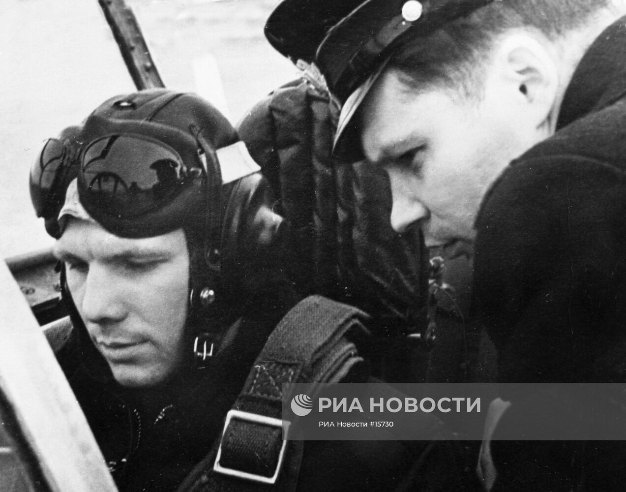 Юрий Гагарин во время службы в Заполярье