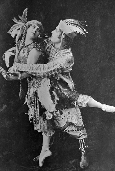 Тамара Карсавина и Адольф Больм