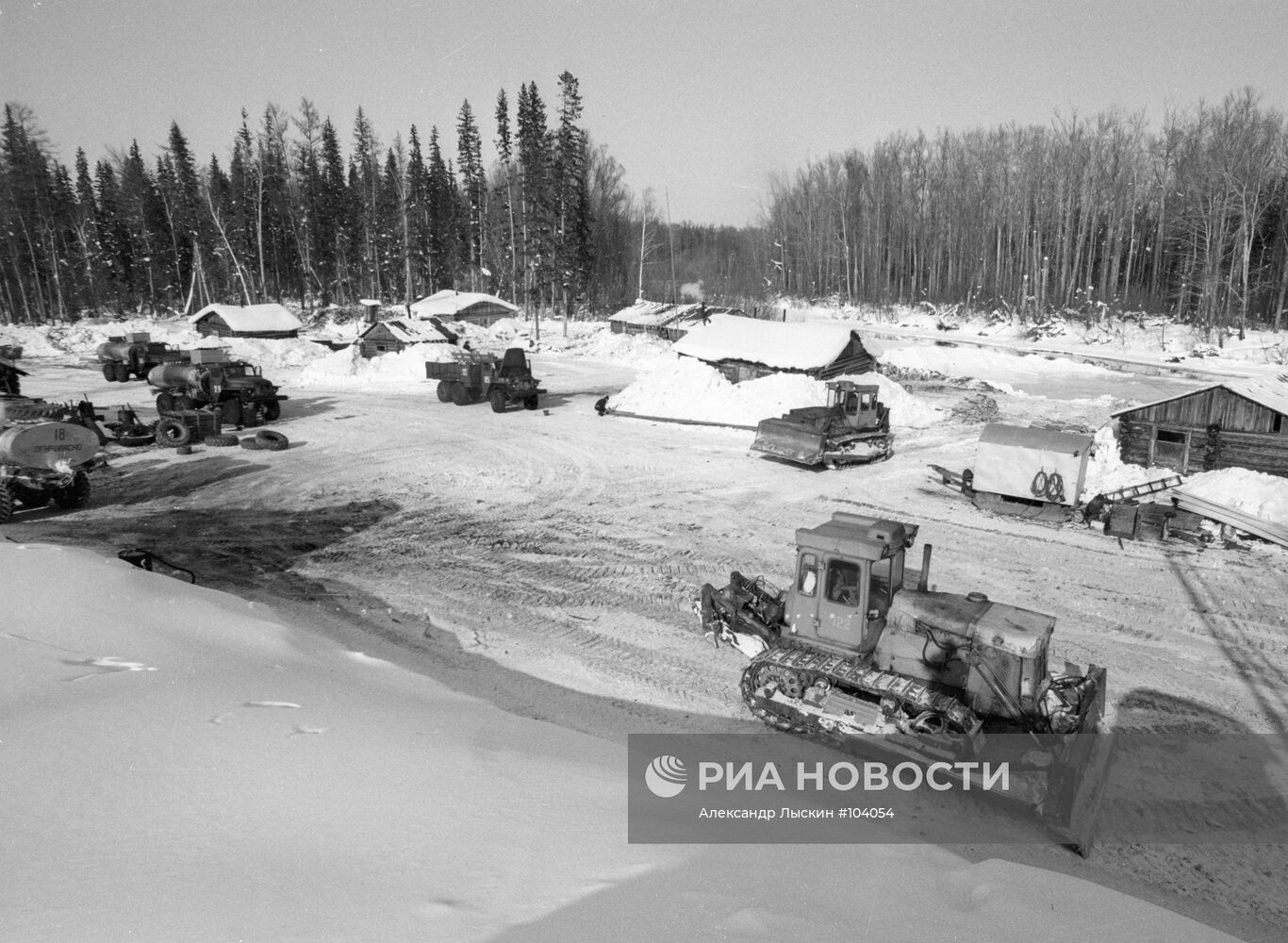 Артель старателей "Восток" на Джугджуре