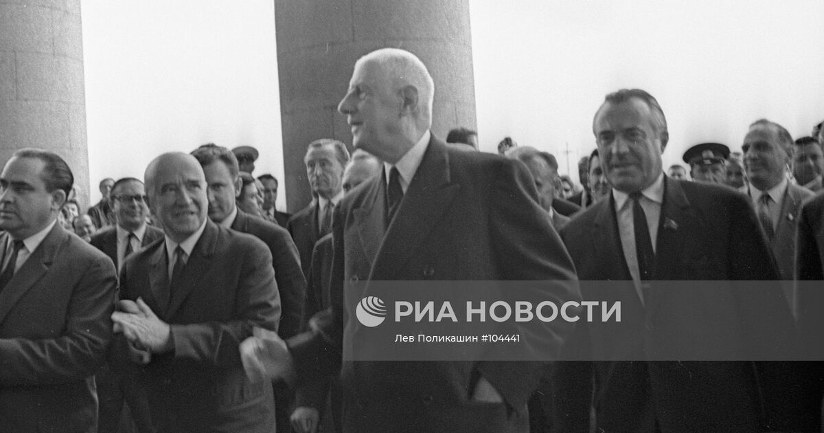 Де голль в ссср. Визит Шарля де Голля 1966. Визит де Голля в Москву в 1966 году.