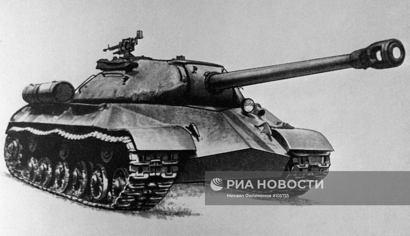 РИСУНОК ТЯЖЕЛЫЙ ТАНК ИС-3