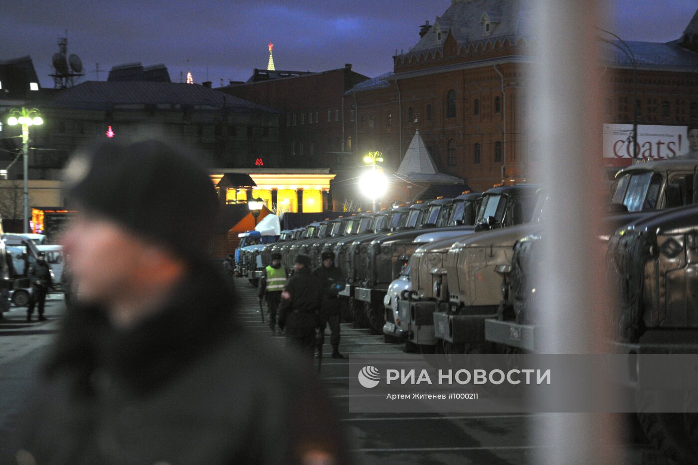Усиление мер безопасности в Москве