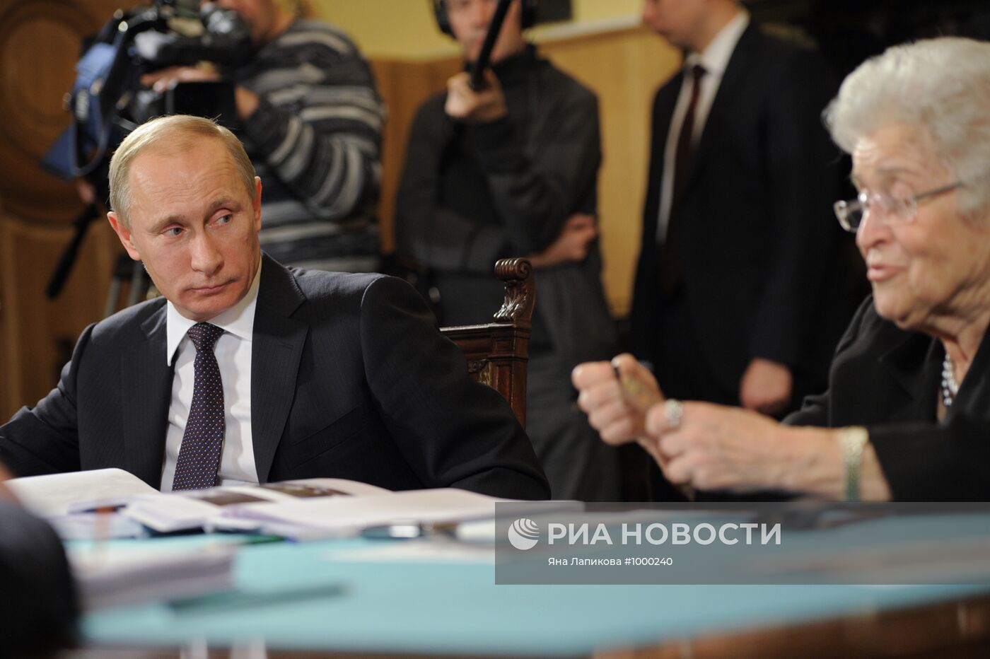 В.Путин посетил ГМИИ имени Пушкина
