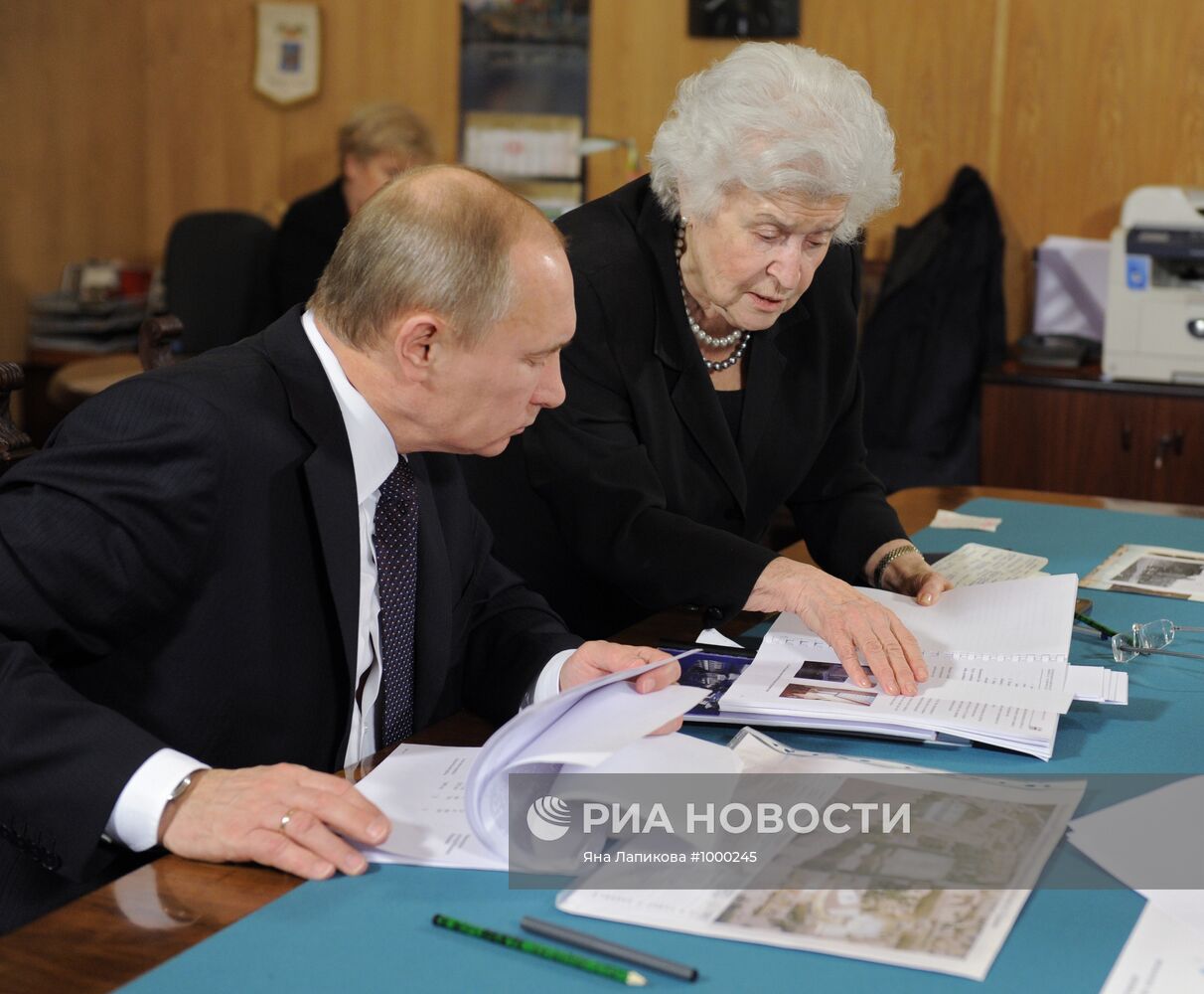 В.Путин посетил ГМИИ имени Пушкина