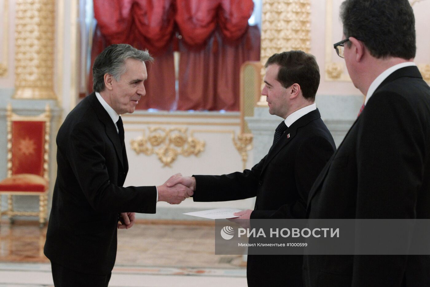 Дмитрий Медведев принял верительные грамоты послов ряда стран