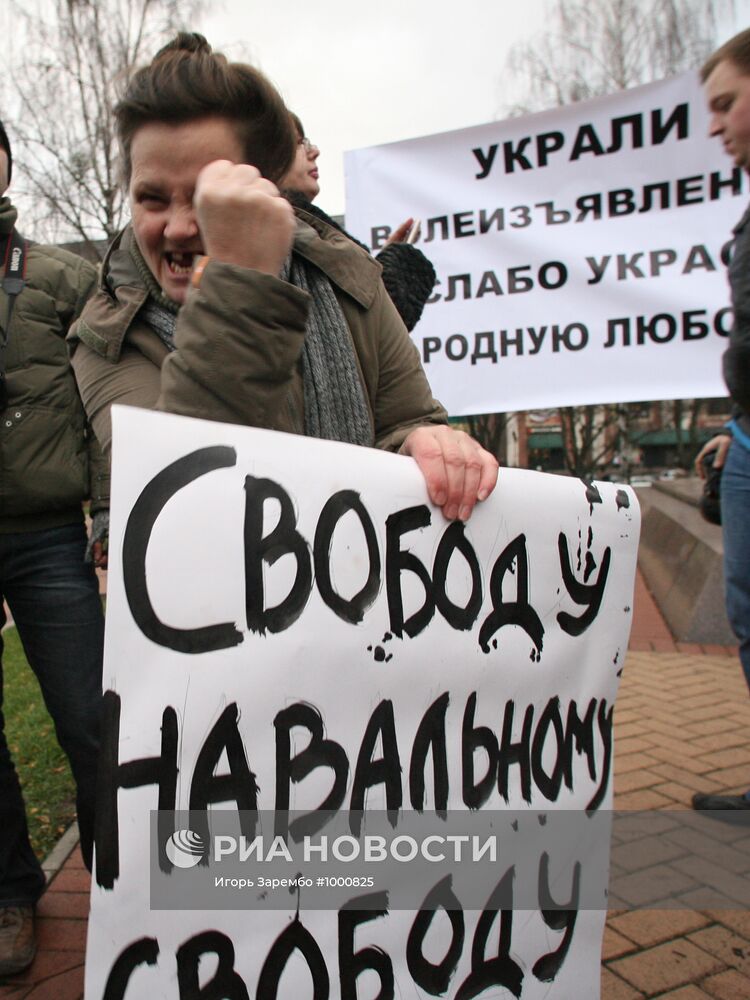 Акция протеста против фальсификации выборов в Калининграде