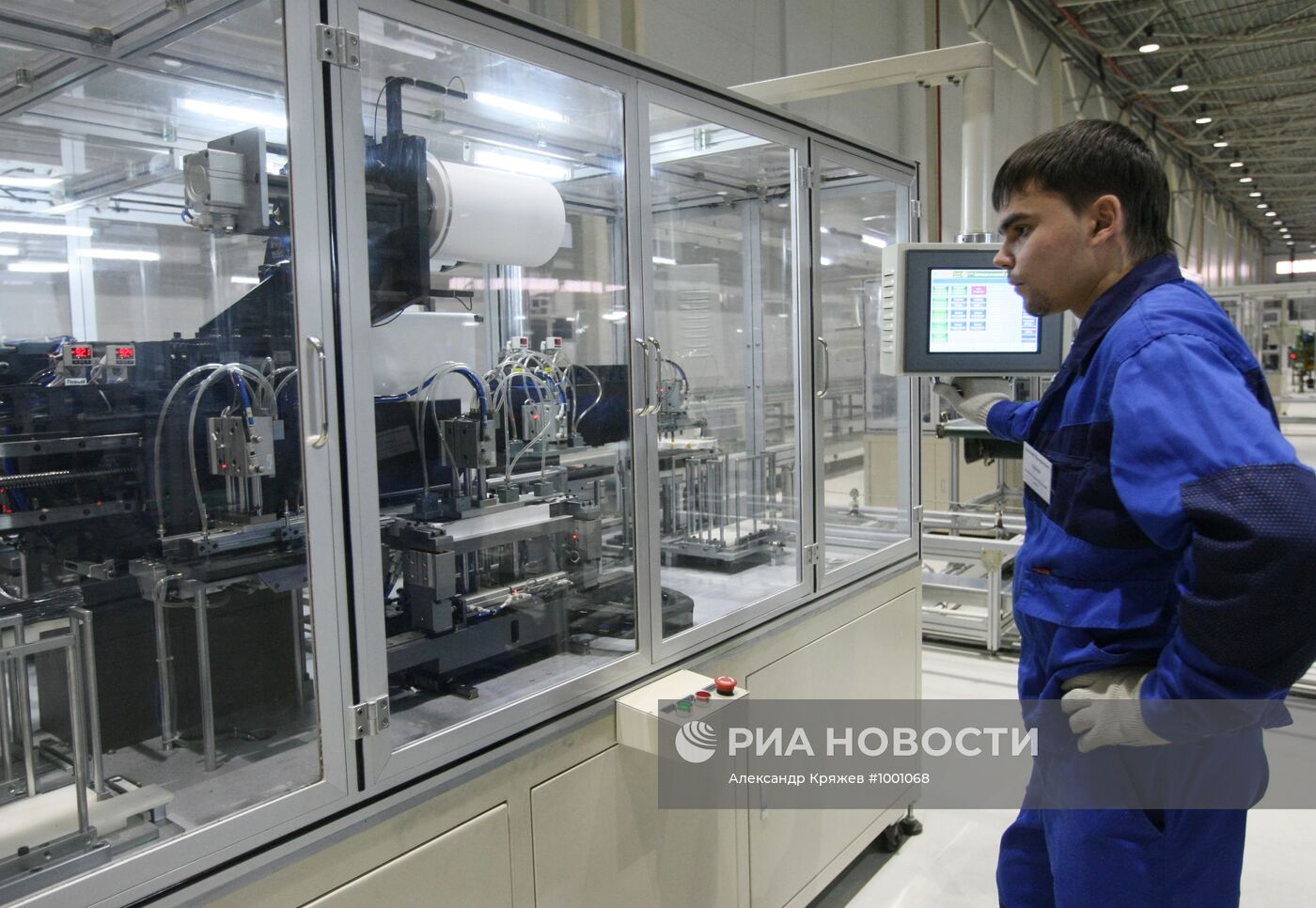 Запуск завода литий-ионных акуммуляторов ООО "Лиотех"