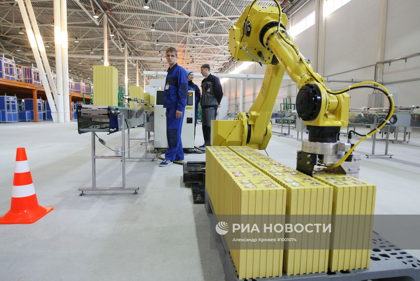 Запуск завода литий-ионных акуммуляторов ООО "Лиотех"