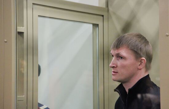Судебный процесс над членом банды Сергея Цапка Андреем Быковым