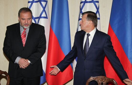 Заседание смешанной российско-израильской комиссии
