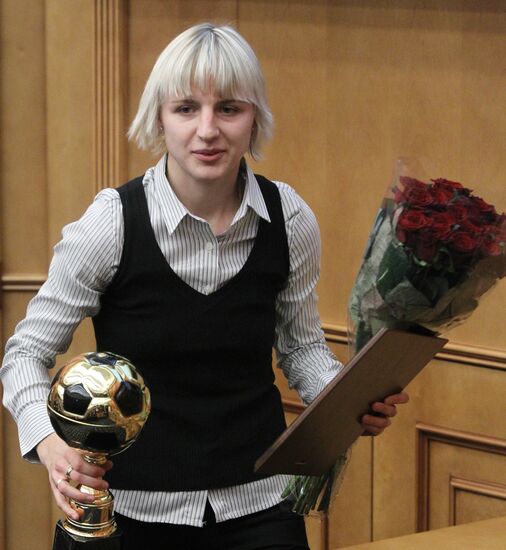 Церемония награждения лауреатов программы "Футболист года"