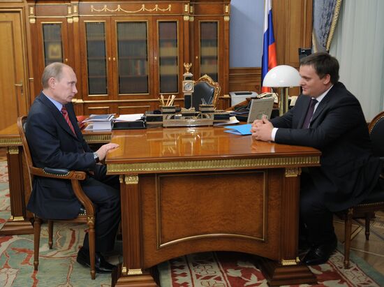 В.Путин провел ряд встреч 9 декабря 2011