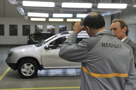 Начало сборки автомобилей Renault Duster в Москве