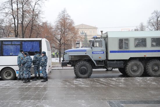 Усиление мер безопасности в Москве