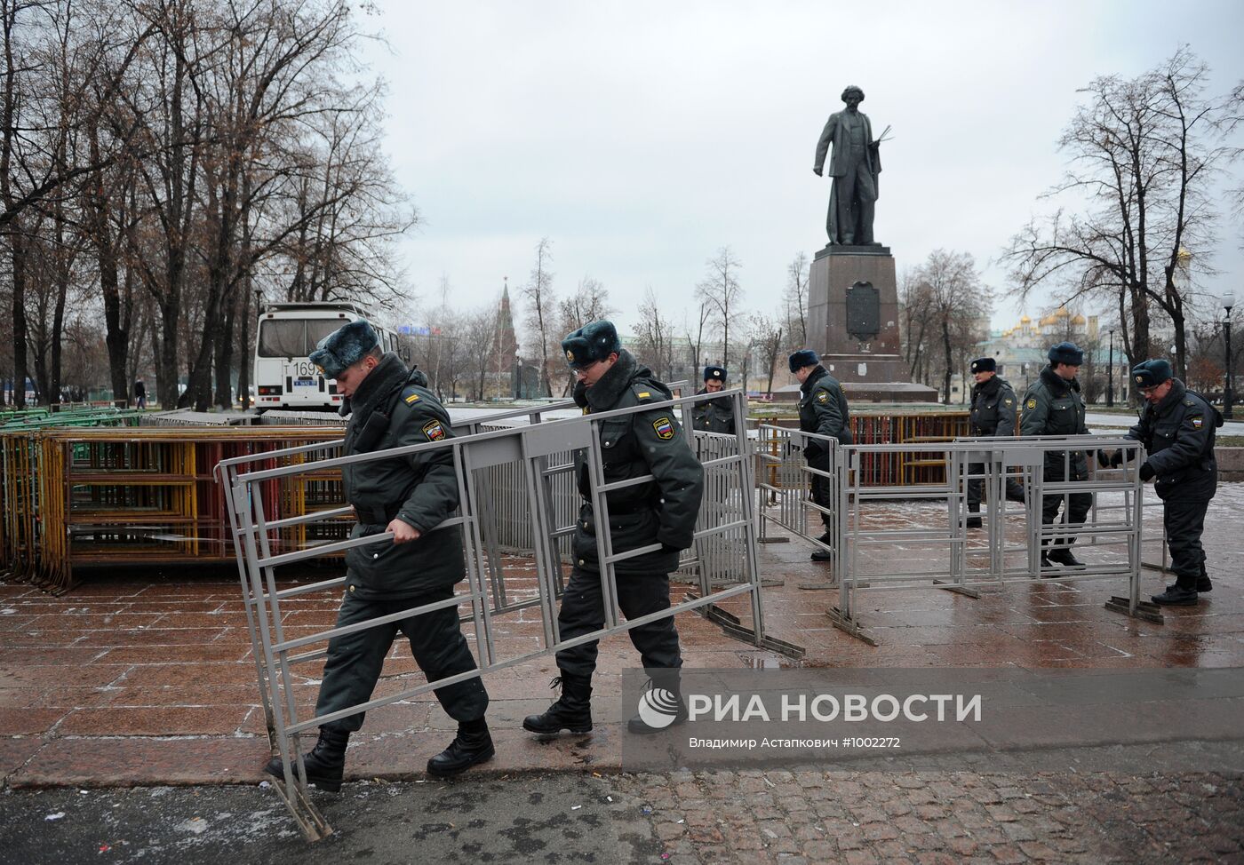 Усиление мер безопасности в Москве