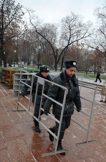 Усиление мер безопасности в Москве