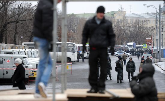 Усиление мер безопасности в Москве