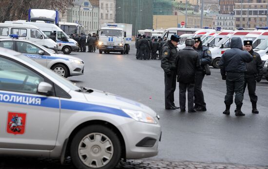 Усиление мер безопасности в Москве