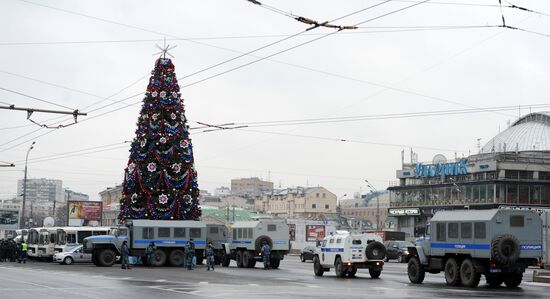 Усиление мер безопасности в Москве