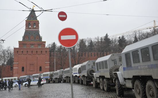 Усиление мер безопасности в Москве