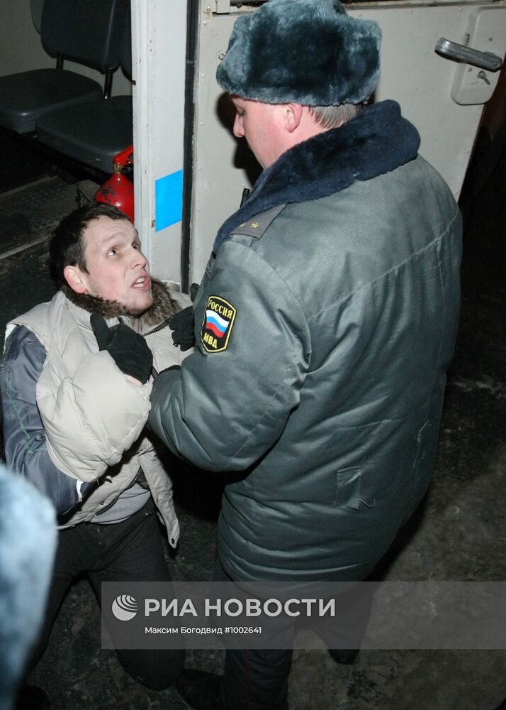 Акция протеста против фальсификации выборов в Казани