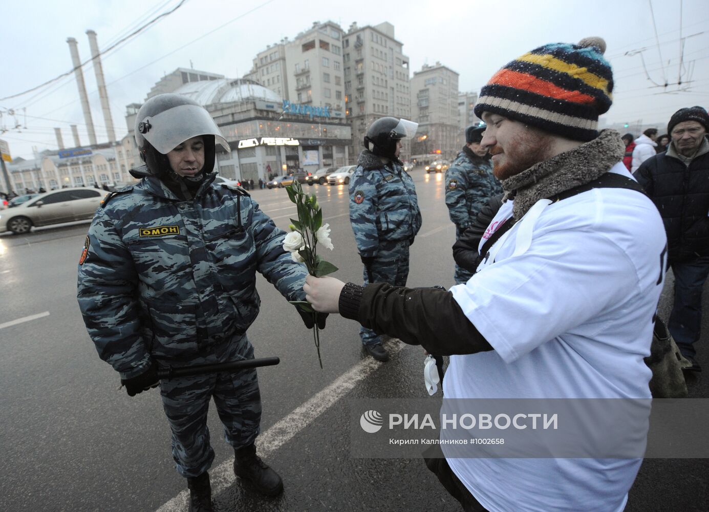 Митинг "За честные выборы" на Болотной площади