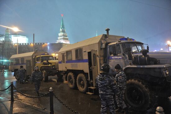 Усиление мер безопасности в Москве