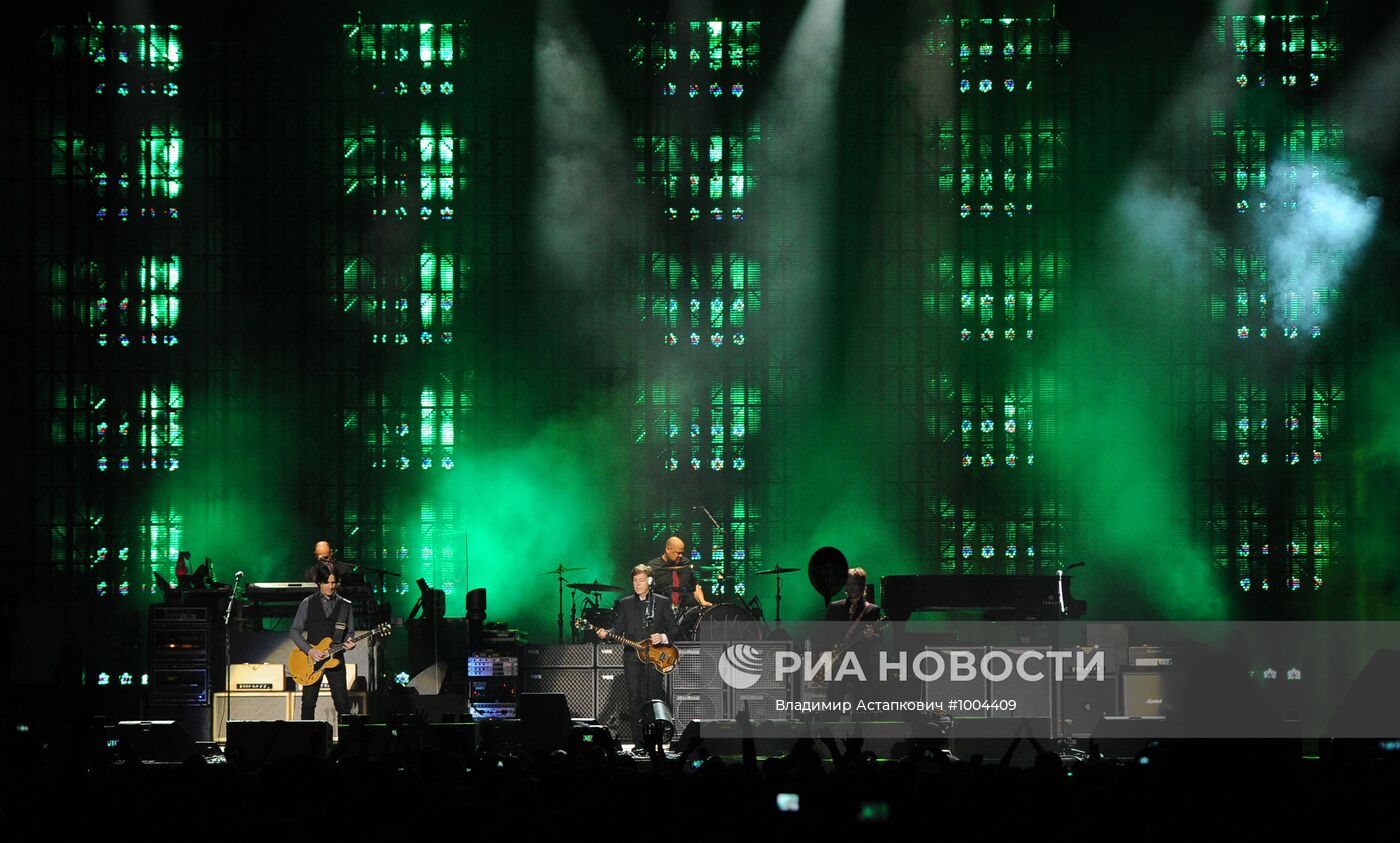 Концерт Пола Маккартни в Москве