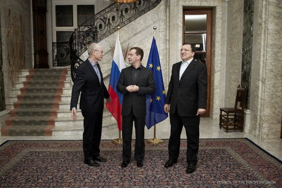 Встреча Д.Медведева и европейских лидеров в Брюсселе