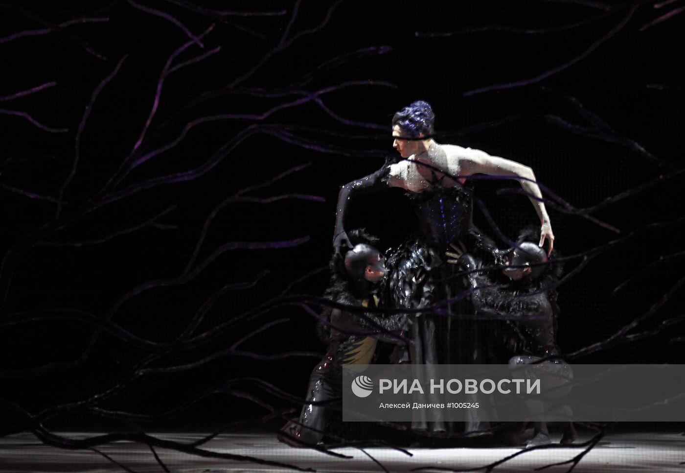 Репетиции балета "Спящая красавица" в Михайловском театре