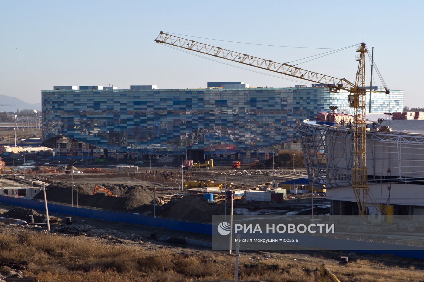 Строительство олимпийских объектов в Имеретинской долине