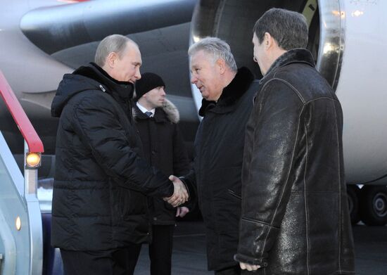 В.Путин с рабочим визитом в Дальневосточный федеральный округ