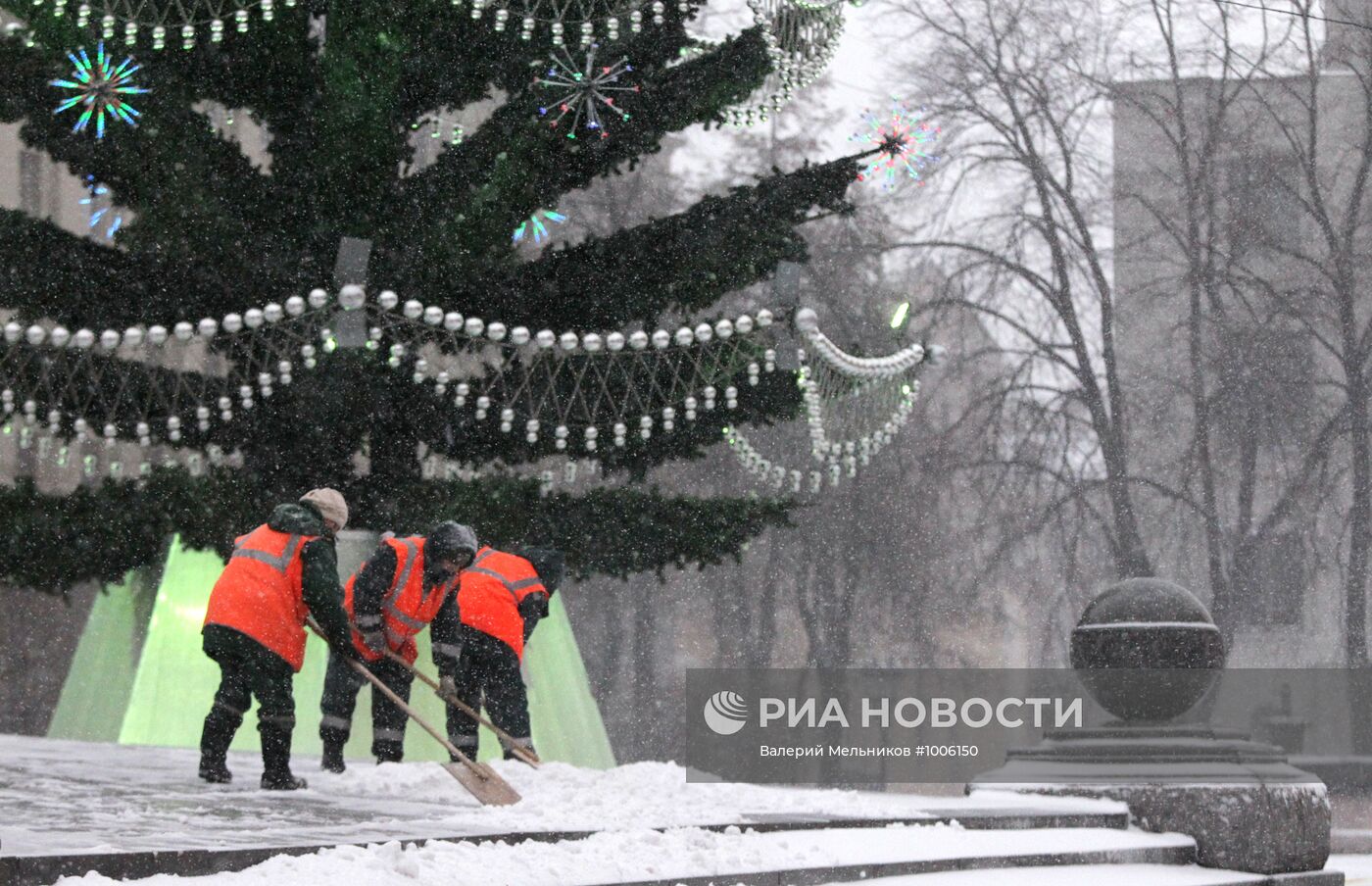 Метель в Москве