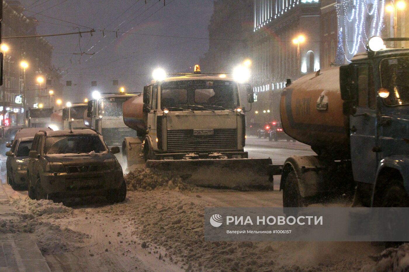 Метель в Москве