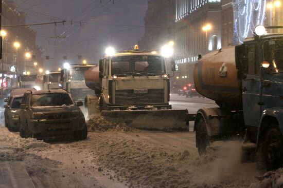 Метель в Москве