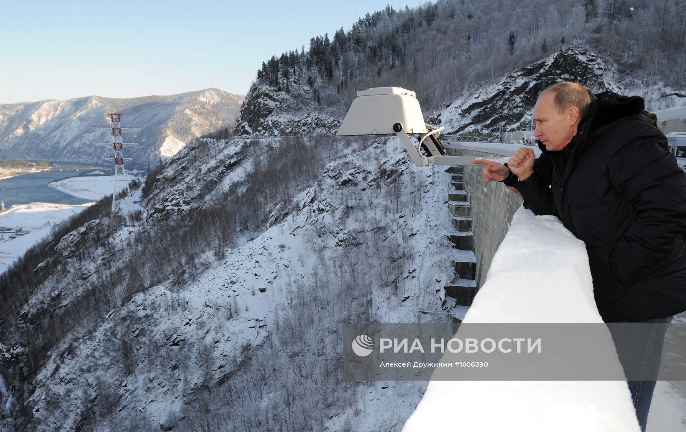 Рабочая поездка Владимир Путина в Сибирский федеральный округ