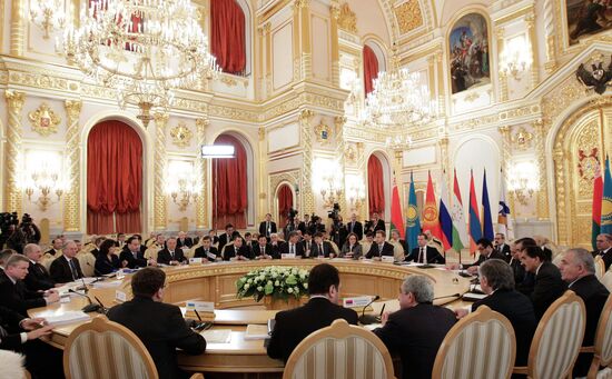 Заседание межгосударственного совета ЕврАзЭС